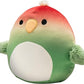 Squishmallows Original 8-Inch Elliene The Easter Rainbow Parrot - Official Jazwares Plush