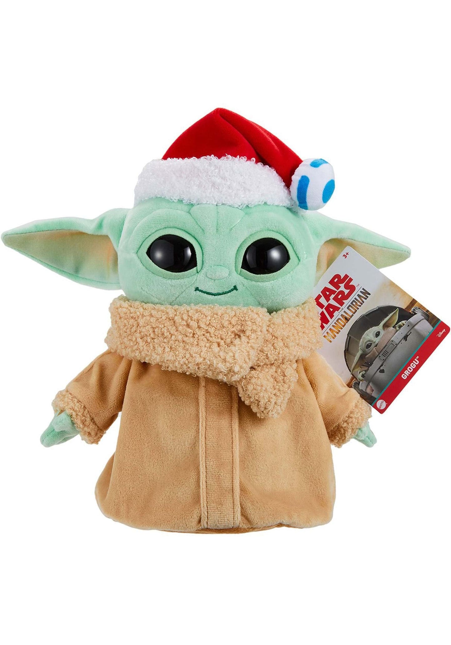 STAR WARS Grogu Basic 8-Inch Holiday Plush Standard