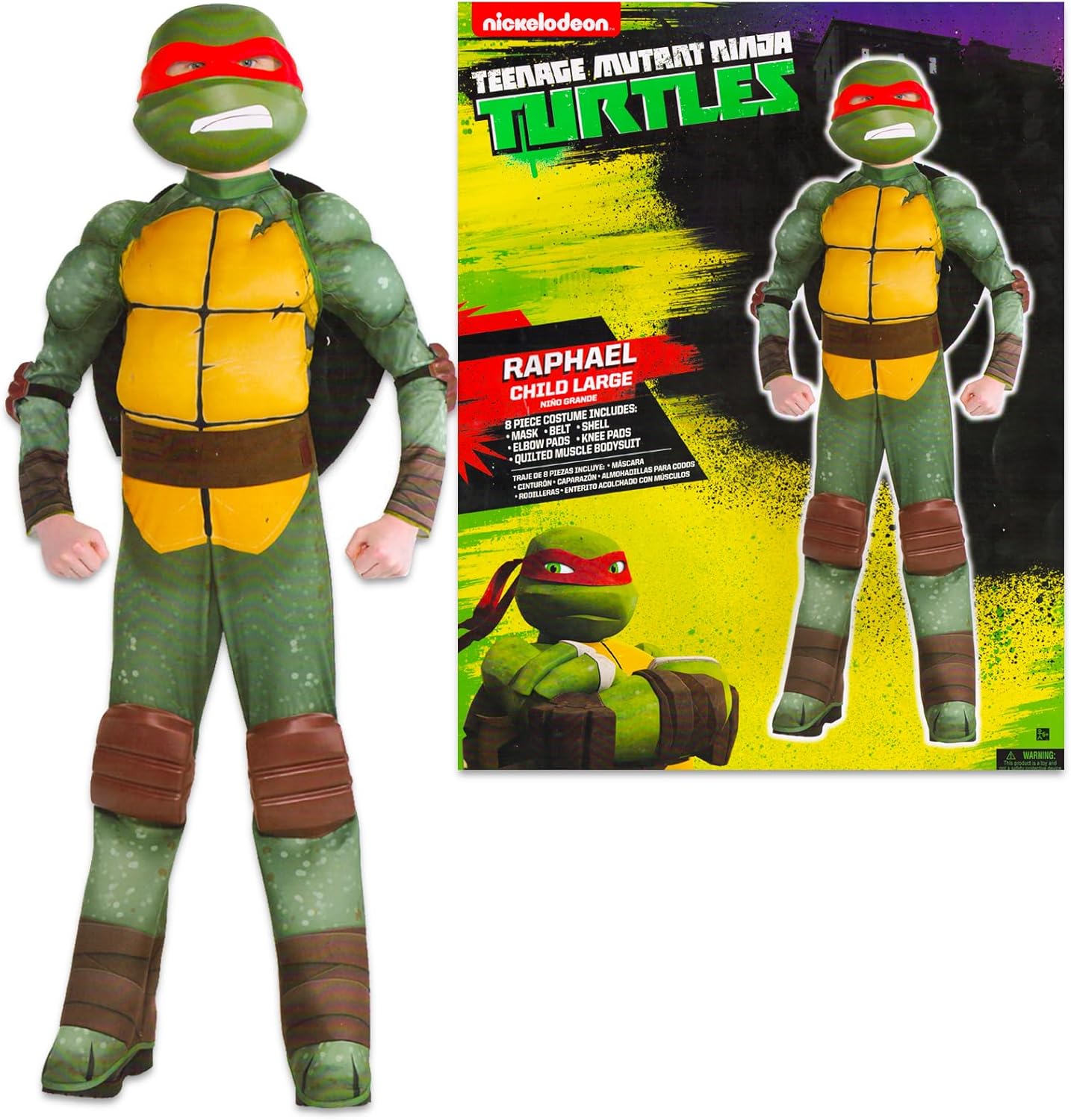 Nickelodeon Teenage Mutant Ninja Turtles Costumes for Boys - TMNT Halloween Costume for