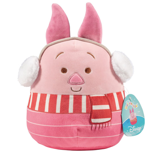 Squishmallow 8" Disney Piglet Christmas Plush. Great Gift for Kids -Ages 2+