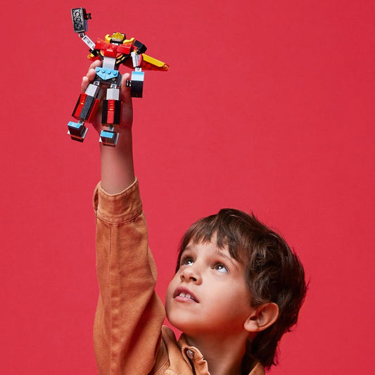 LEGO Creator 3 in 1 Super Robot Building Kit Can Build a Toy Robot or a Toy Dragon or a
