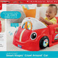 Fisher-Price Baby Toy Laugh Learn Crawl Around Car Red Activity Center with Educational