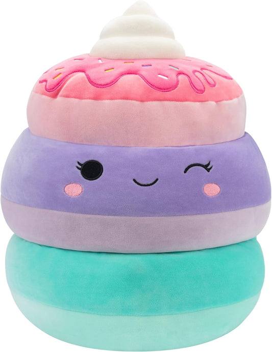 Squishmallows Original 14-Inch Peony Unicorn Pancakes with Whipped Cream - Official Jazwares Large Plush