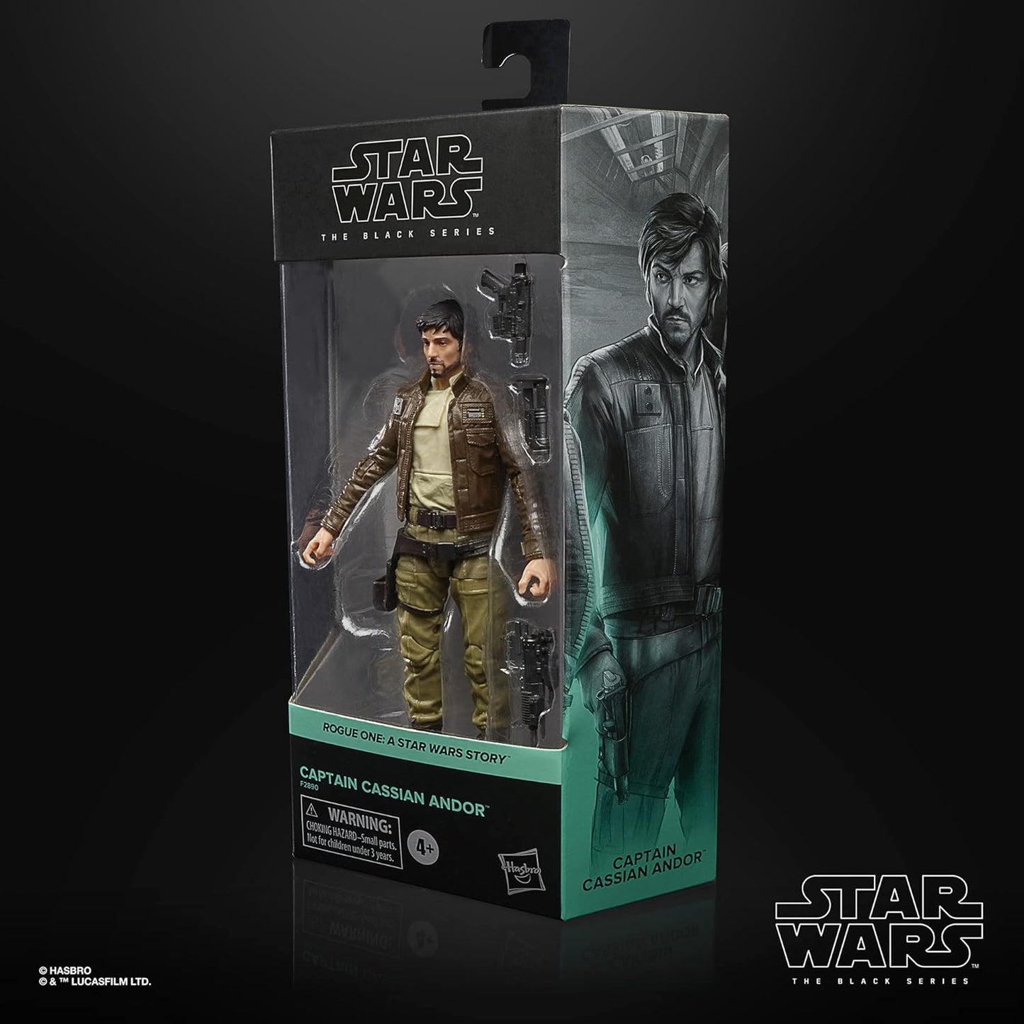 STAR WARS The Black Series Captain Cassian Andor 6-Inch Collectible Figure