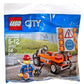 Lego 30357 City Road Worker Polybag 58 Pieces