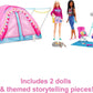 Barbie Dolls 20 It Takes Two Camping Tent Playset