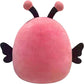 Squishmallows Original 14-Inch Andreina Pink Monarch Butterfly with White Sparkle Belly - Large Ultrasoft Official Jazwares Plush