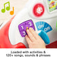 Fisher-Price Baby Toy Laugh Learn Crawl Around Car Red Activity Center with Educational