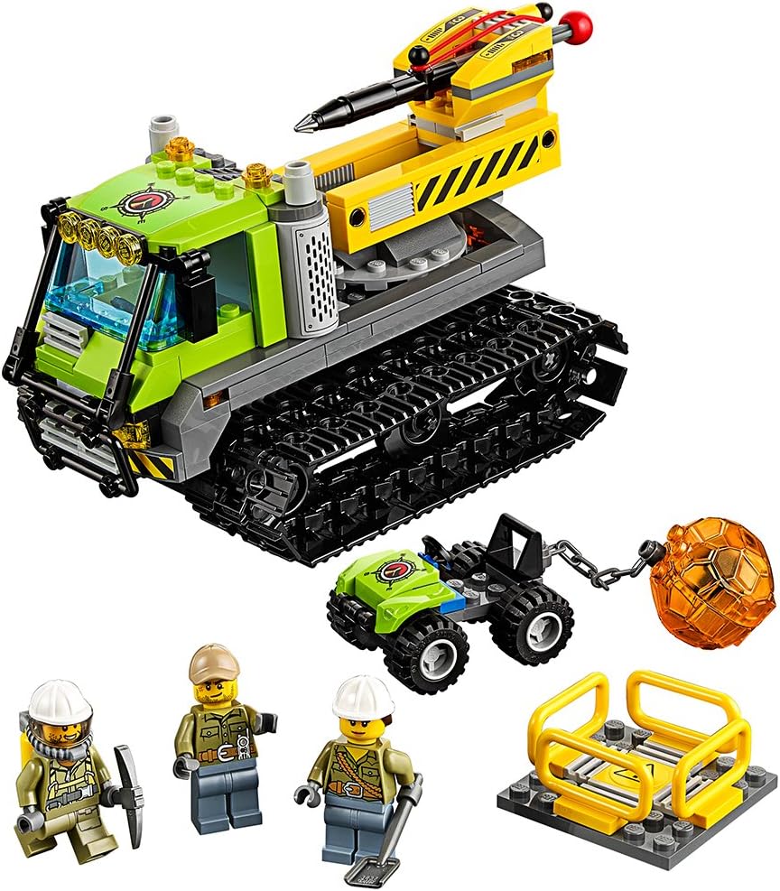 LEGO City Volcano Explorers Volcano Crawler Building Kit (324 Piece)