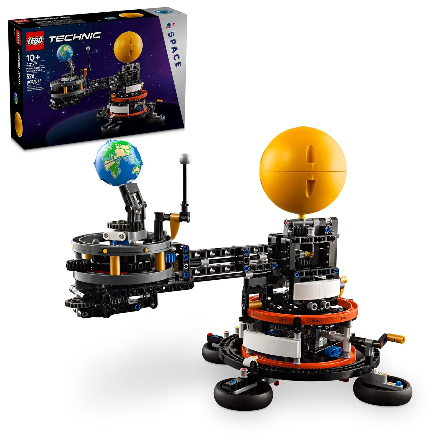 LEGO Technic Planet Earth and Moon in Orbit Building Set