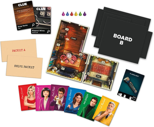 Hasbro Gaming Clue Escape The Midnight Hotel Board Game