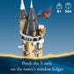 LEGO Harry Potter Hogwarts Castle Owlery Toy Wizarding World Fantasy Toy for Girls and Boys Harry Potter Castle Playset