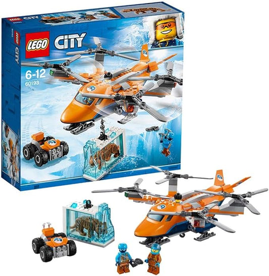 City Arctic Air Transport, Expedition Helicopter Toy Winter Rescue Adventure Set