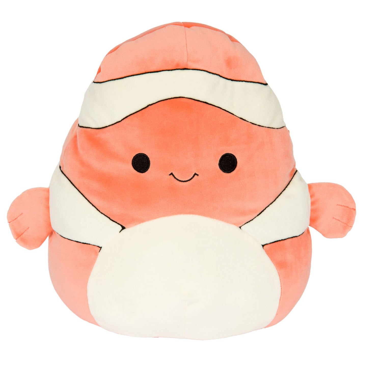 Squishmallows Official Kellytoy Plush 8" Ricky The Clown Fish