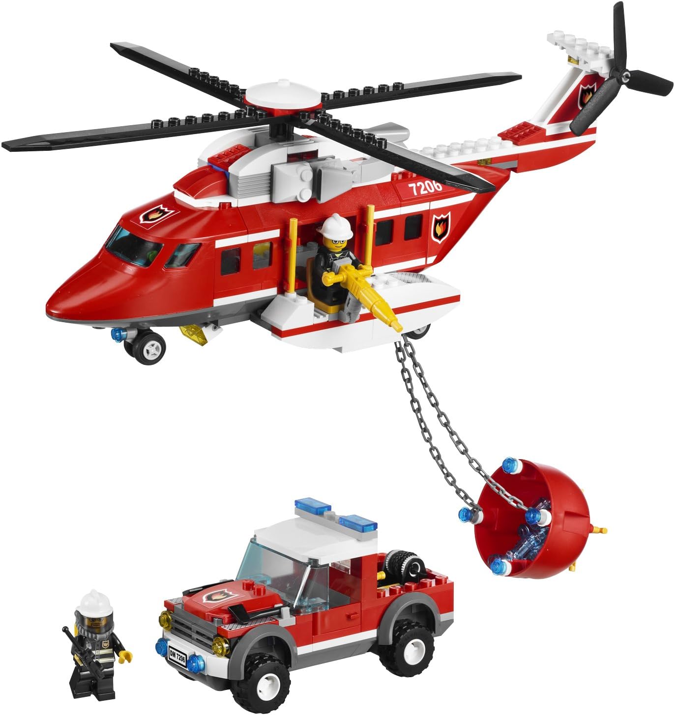 LEGO City Fire Helicopter (7206)