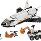 LEGO City Space Mars Research Shuttle 60226 Space Shuttle Toy Building Kit with Mars
