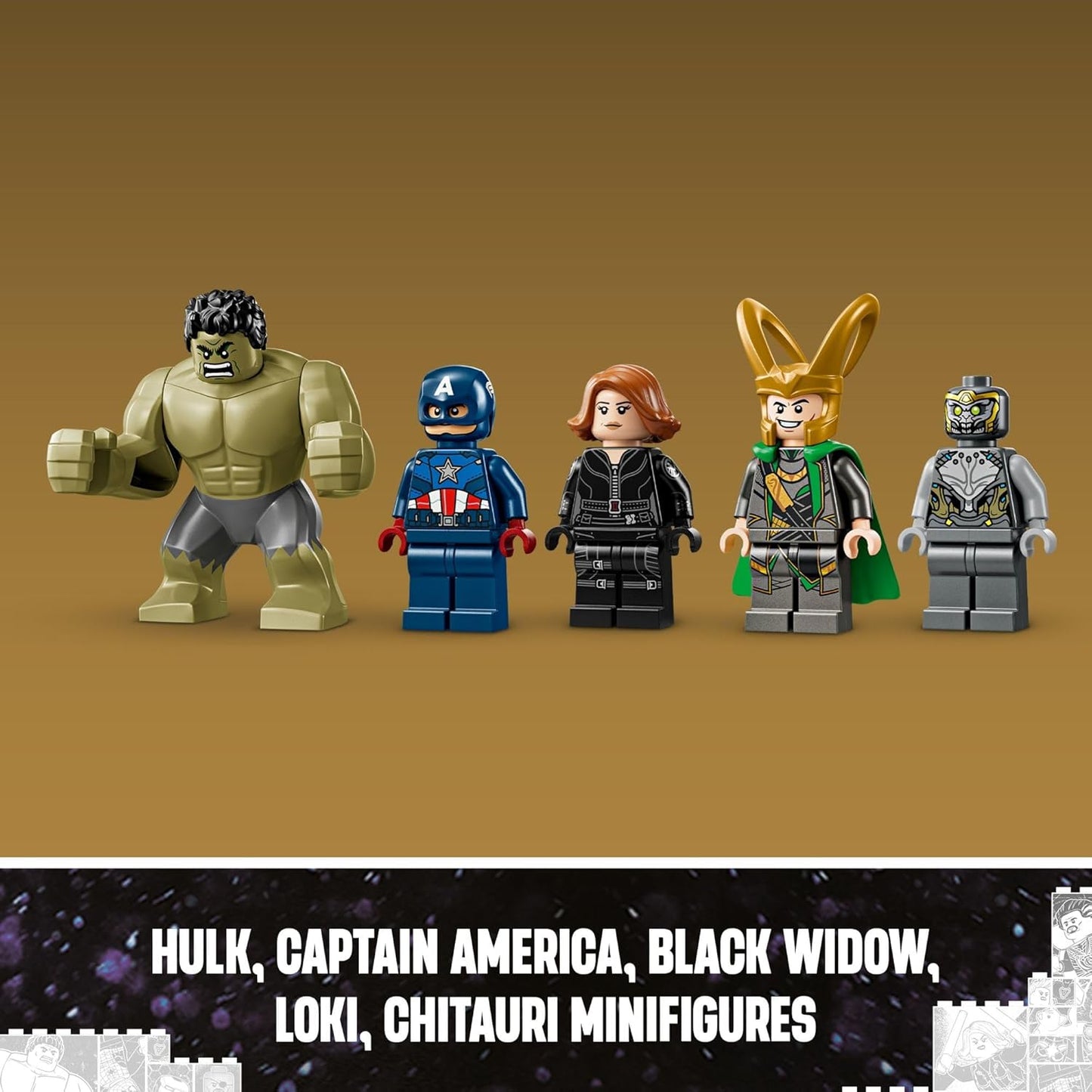 LEGO Marvel The Avengers vs. The Leviathan Superhero Toy Building Set
