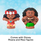 Fisher-Price Little People Toddler Toy Disney Princess Moana Maui's Canoe Sail Boat with