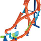 Hot Wheels Toy Car Track Set with Figure-8 Jump 164 Scale Vehicle