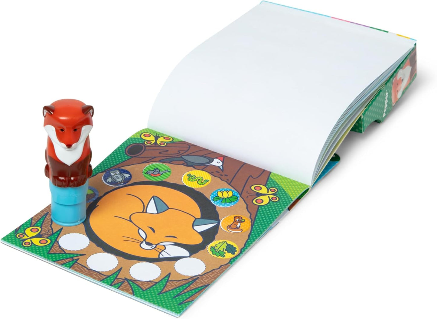 Melissa & Doug Melissa Doug Sticker Wowa 24-Page Activity Pad and Sticker Stamper 300