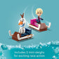 LEGO Disney Frozen Anna and Elsa's Magical Carousel 43218 Ice Palace Building Toy Set