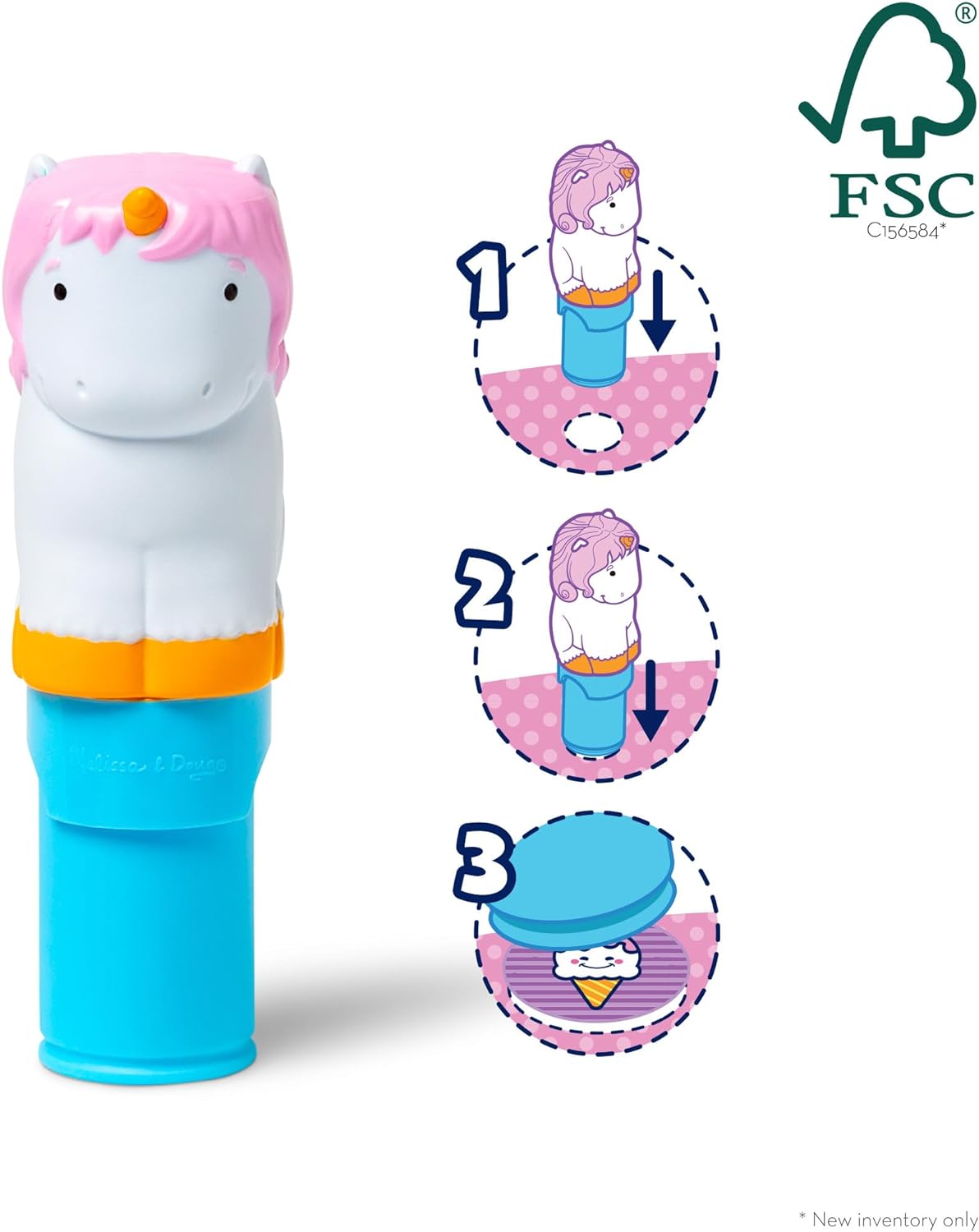 Melissa & Doug Melissa Doug Sticker WOWa 24-Page Activity Pad and Sticker Stamper 300