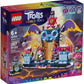 LEGO Trolls World Tour Volcano Rock City Concert 41254 Cool Trolls Toy Building Kit for