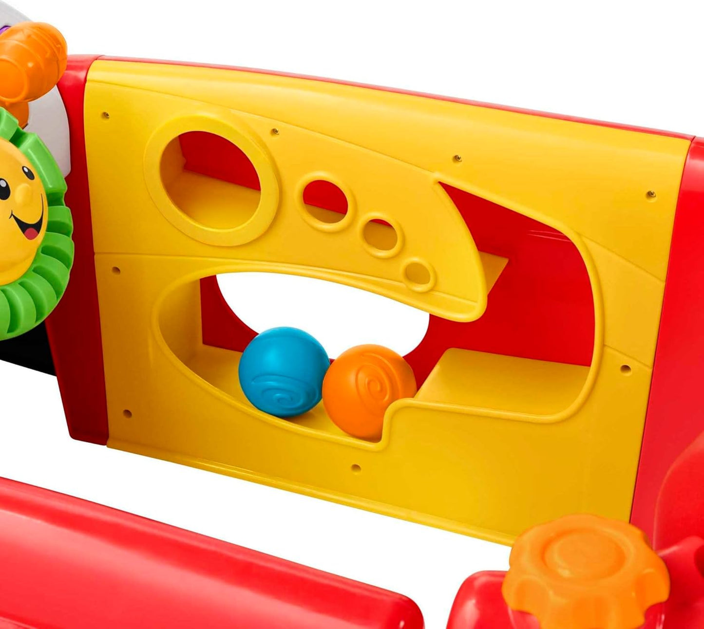 Fisher-Price Baby Toy Laugh Learn Crawl Around Car Red Activity Center with Educational