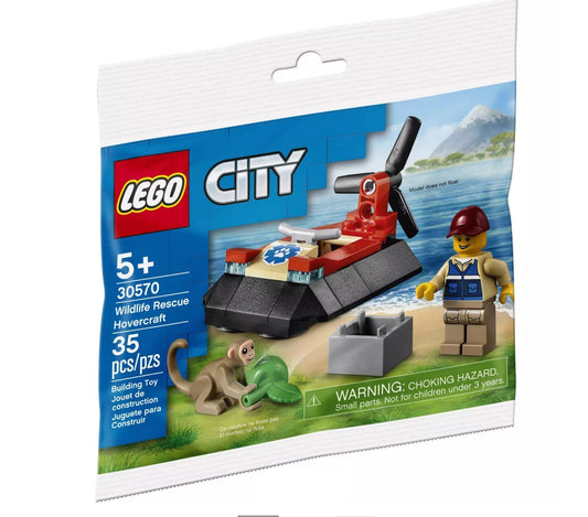 LEGO City Wildlife Rescue Hovercraft