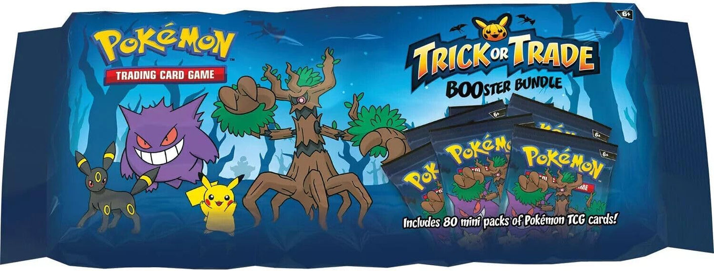 Pokemon Trading Card Game Trick or Trade Booster Bundle 2024 80 Packs