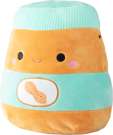 Squishmallows Original 10-Inch Antoine The Peanut Butter - Official Jazwares Plush