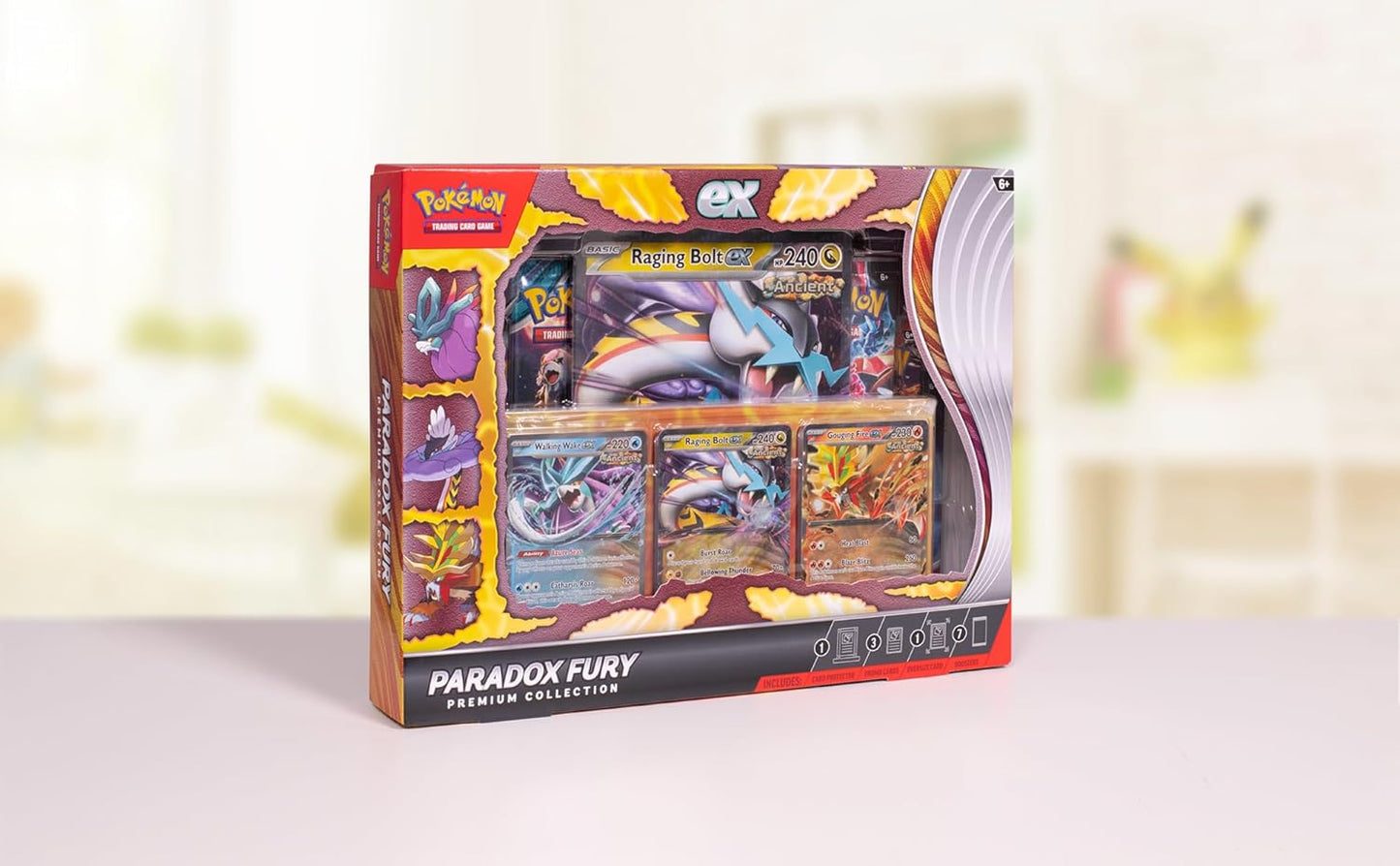 Pokemon TCG Paradox Fury Premium Collection - 2024 Amazon Holiday