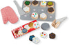 Melissa & Doug Melissa Doug Slice and Bake Wooden Cookie Play Food Set