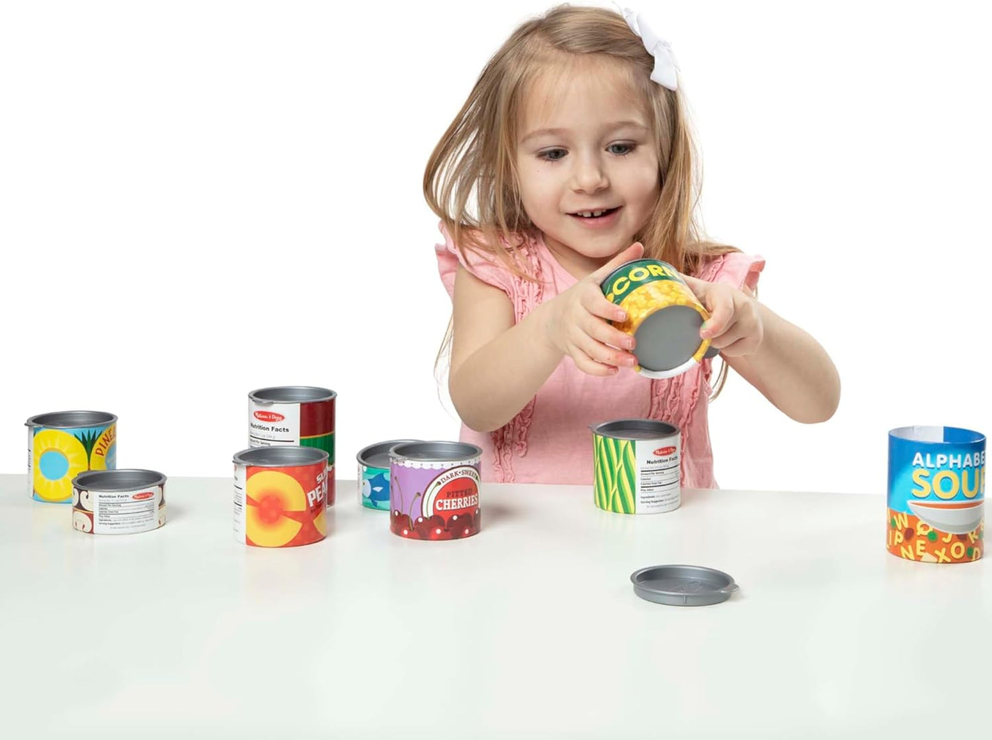 Melissa & Doug Melissa Doug Let's Play House Grocery Cans Play Food Kitchen Accessory