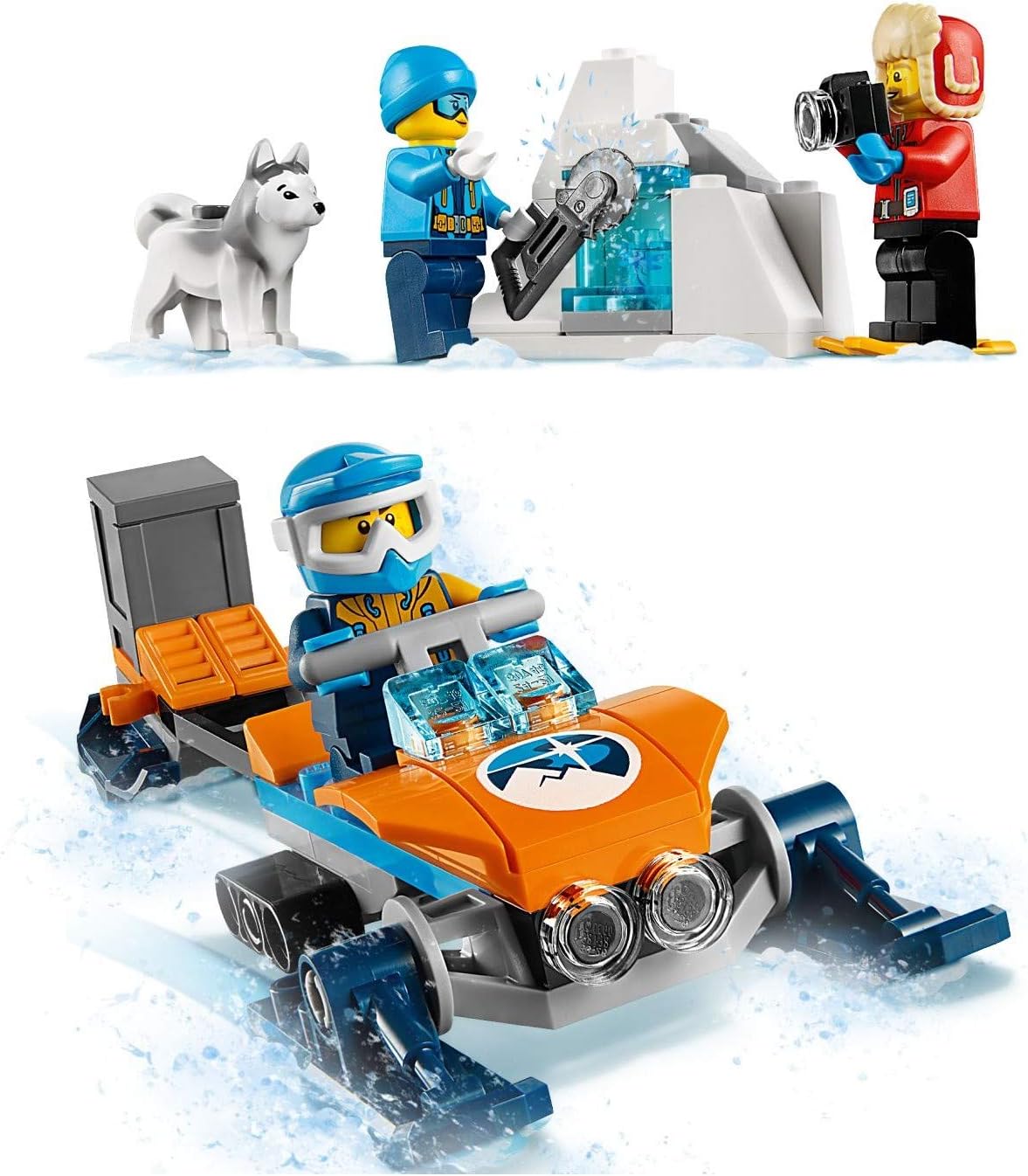 LEGO City Arctic Expedition Team Playset - Winter Adventure Vehicles for Kids