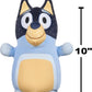 Squishmallows Original Bluey 10-Inch Bandit HugMees - Medium-Sized Ultrasoft Official Jazwares Plush