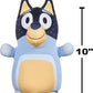 Squishmallows Original Bluey 10-Inch Bandit HugMees - Medium-Sized Plush