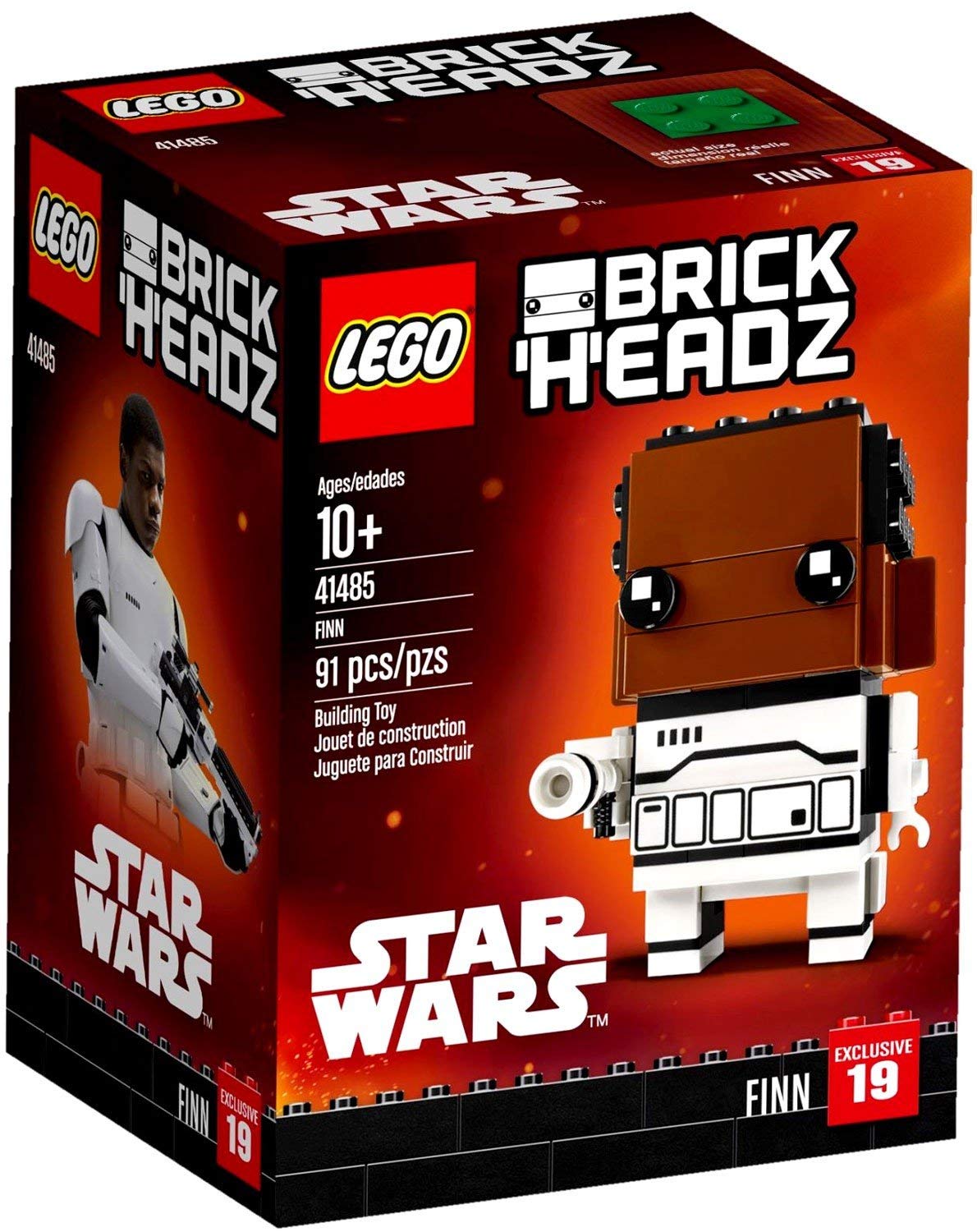 Lego BrickHeadz FINN 41485 Star Wars Building Set