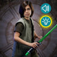 STAR WARS Lightsaber Forge Yoda Green Customizable Electronic Lightsaber for 4 Year Old