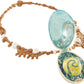 Disney Princess Disney Moana Necklace Light Up Magical Seashell Heart of Te Fiti