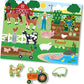Melissa & Doug Melissa Doug Reusable Sticker Pad Habitats - 150 Reusable - FSC Certified