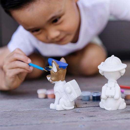 Melissa & Doug Melissa Doug PAW Patrol Craft Kit - 3 Decorate Your Own Pup Figurines -