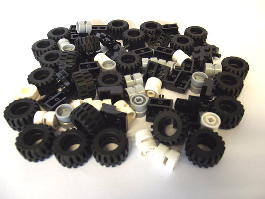 LEGO City Wheel, Tire, and Axle Set