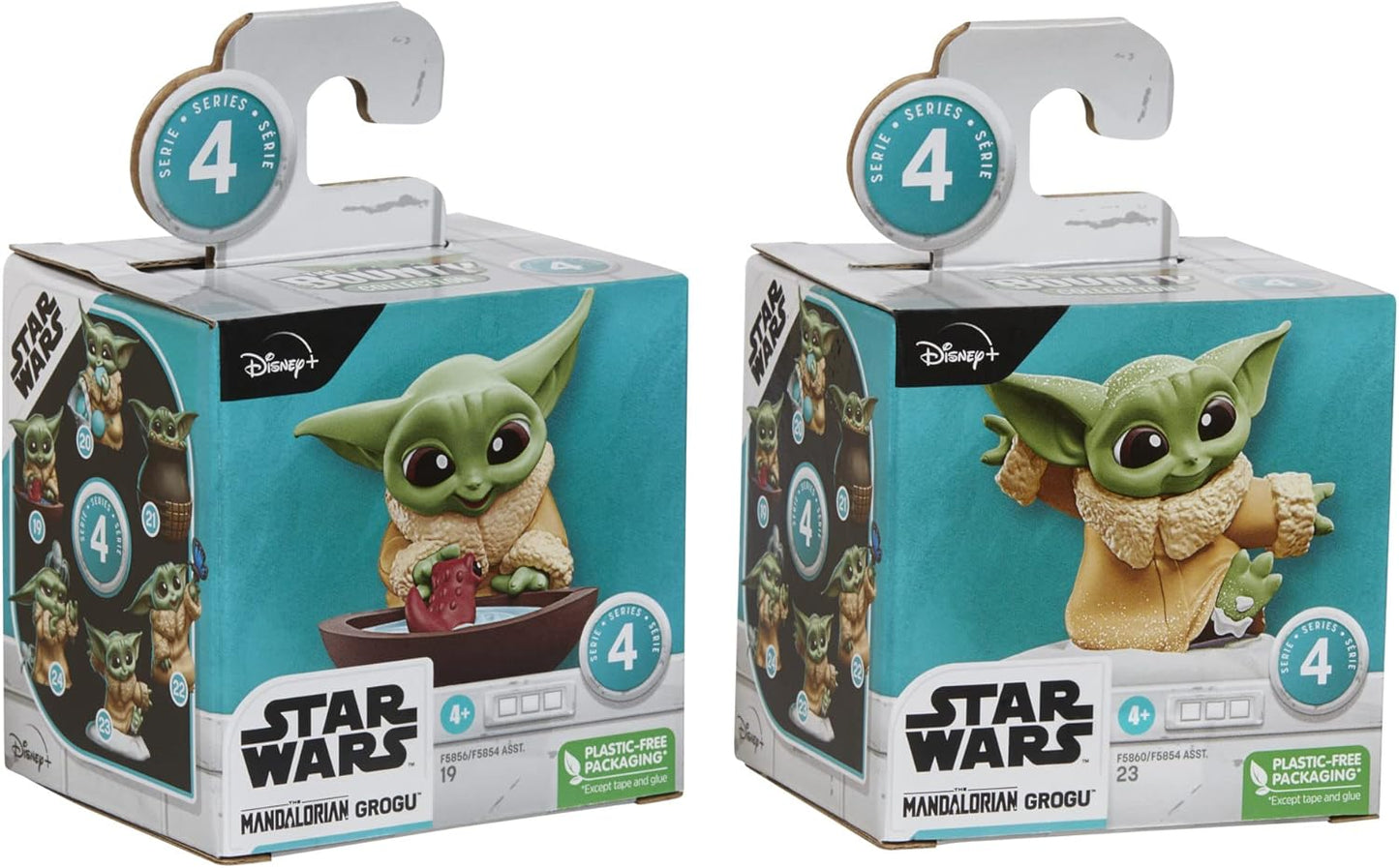 STAR WARS The Bounty Collection Series 4 Grogu Collectible Figures 2.25-Inch