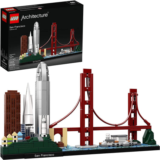 LEGO Architecture Skyline Collection 21043 San Francisco Building Kit  (565 Pieces)