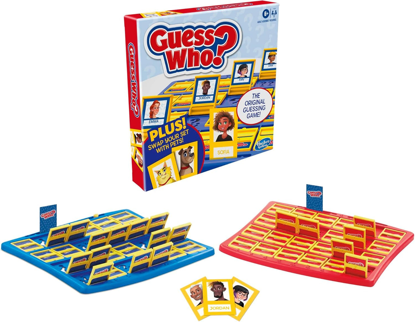 Hasbro Gaming Guess Who People Pets Board Game