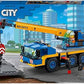 LEGO 60324 City Off-Road Crane Crane and Truck Toy with Hooks Buildable Vehicle