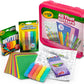 Crayola All That Glitters Art Case 50pcs Glitter Crayons Coloring Supplies Art Set Gifts