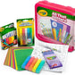 Crayola All That Glitters Art Case 50pcs Glitter Crayons Coloring Supplies Art Set Gifts