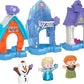 Fisher-Price Little Peoplea Toddler Disney Frozen Snowflake Village Playset